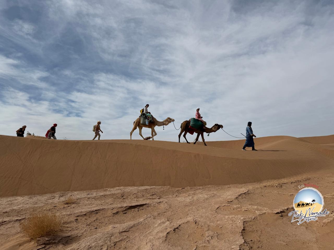 Randonnée avec la caravane de dromadaires