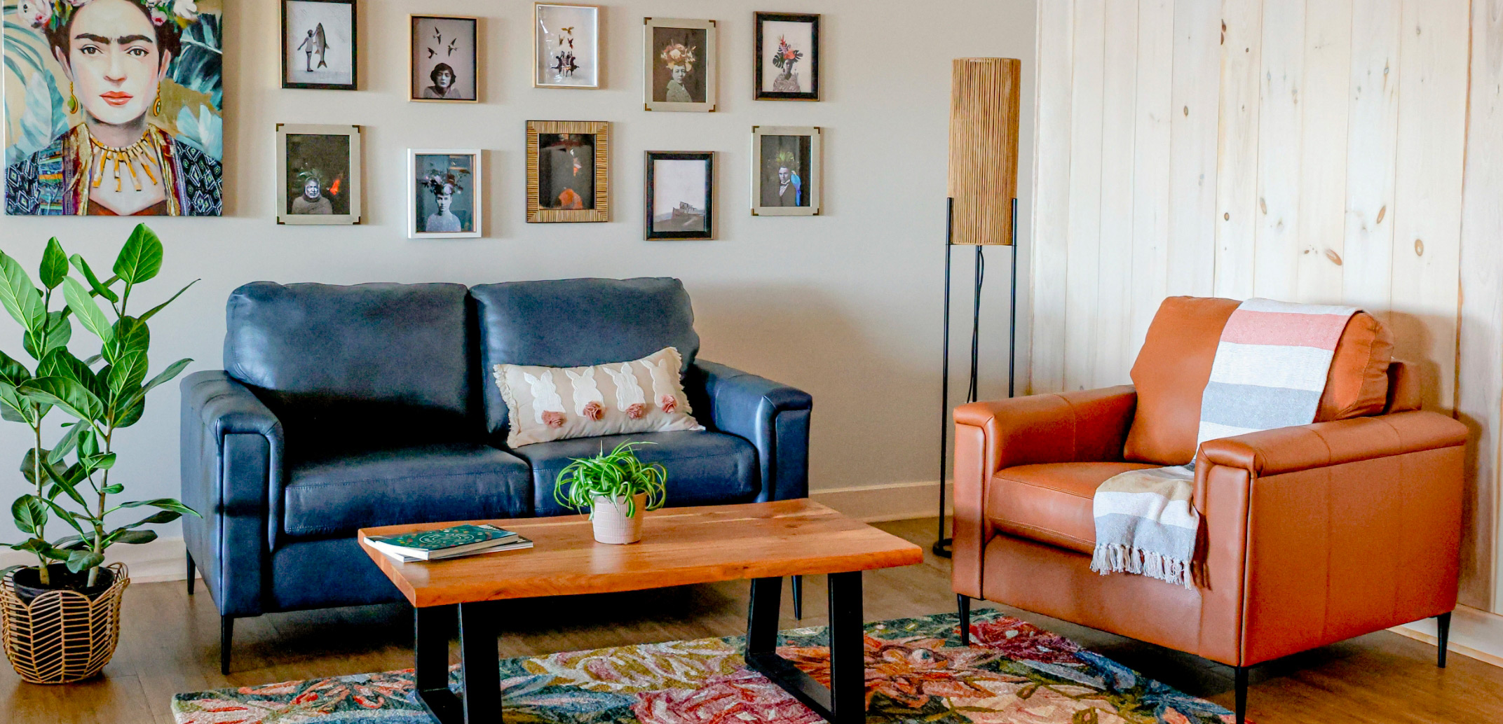 Espace salon chaleureux